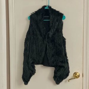 Patterson J. Kincaid PJK Fur Sweater Vest